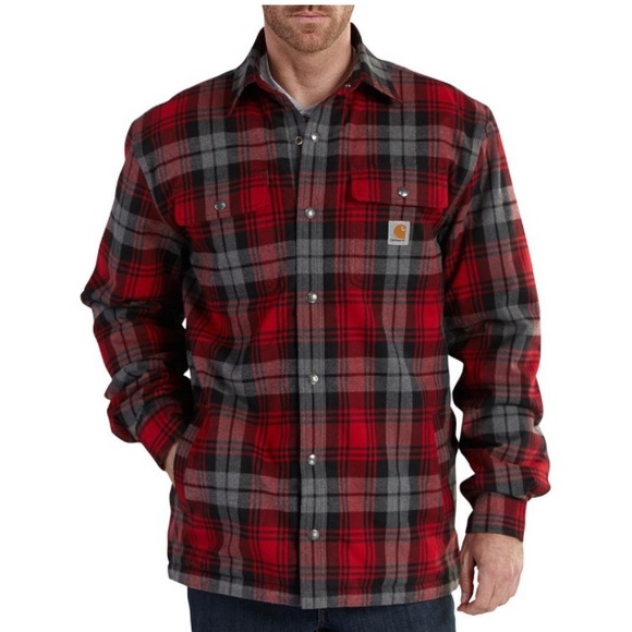 Carhartt Hubbard Sherpa Lined Shirt 